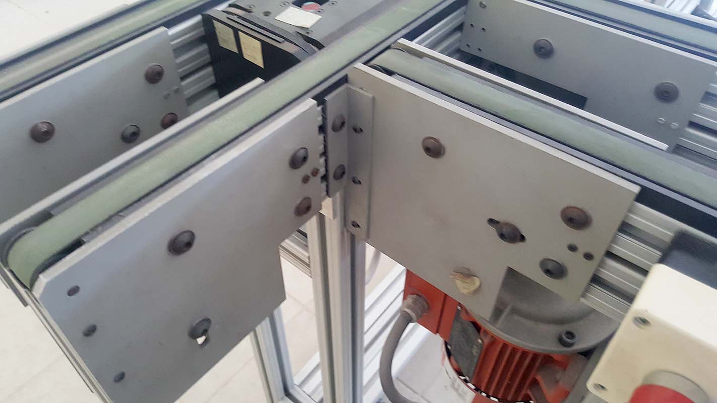 detalle de banda automatizada